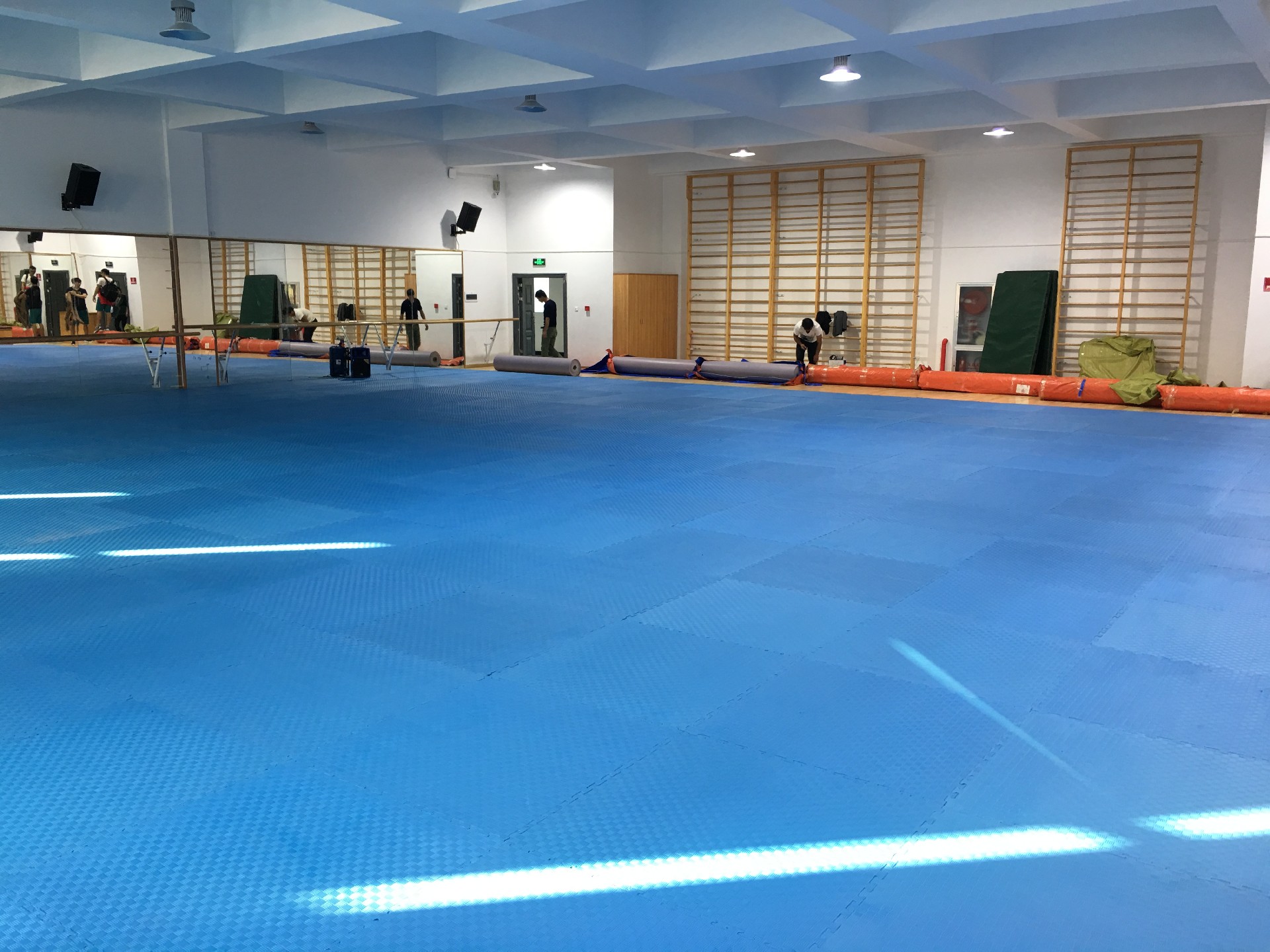 武漢體育學(xué)院藝術(shù)館地面及配套