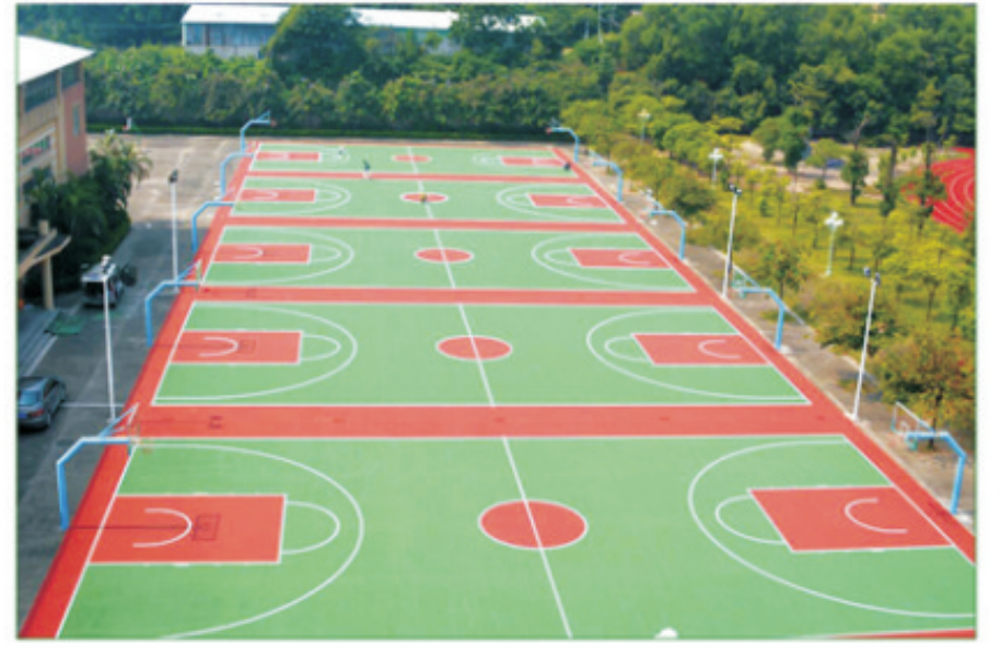 籃球場標(biāo)準(zhǔn)界線和尺寸